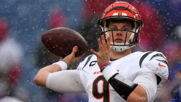 Bengals quarterback Joe Burrow leads Cincinnati back to the AFC championship against the Chiefs.